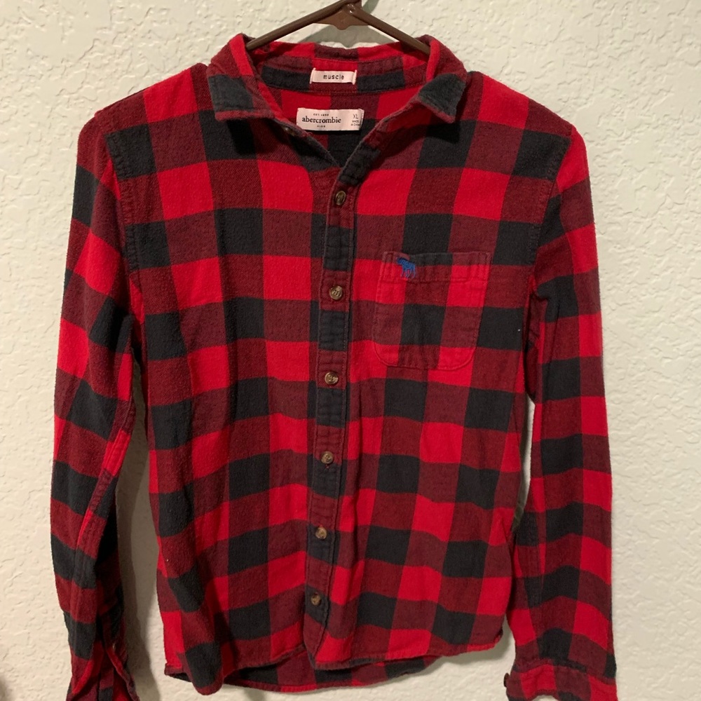 kids Abercrombie flannel